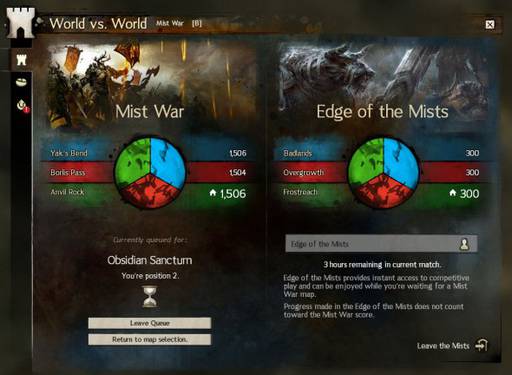 Guild Wars 2 - Edge of the Mists: Улучшения режима Мир против Мира и новая карта